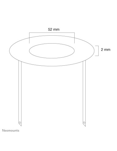 Neomounts by Newstar Coprisoffitto