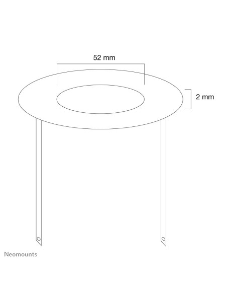 Neomounts by Newstar Coprisoffitto