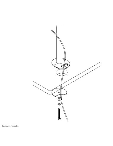 Neomounts by Newstar Piastra di montaggio per boccola.