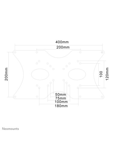 Neomounts by Newstar Piastra di conversione VESA