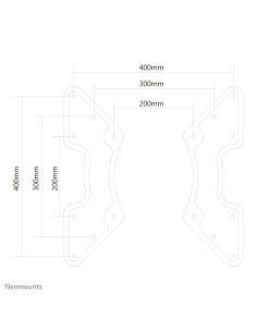 Neomounts by Newstar Piastra di conversione VESA 2