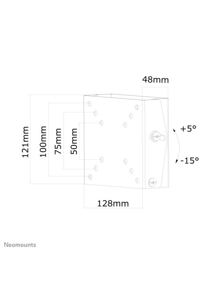 Neomounts by Newstar Supporto a parete per monitor TV