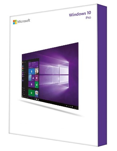 Microsoft Windows 10 Pro Prodotto completamente confezionato (FPP) 1 licenza e