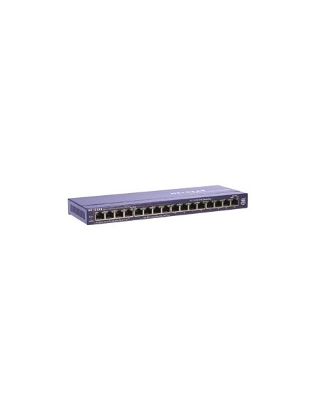 Netgear FS116PEU switch di rete Fast Ethernet (10 100) Supporto Power over Ethernet (PoE)