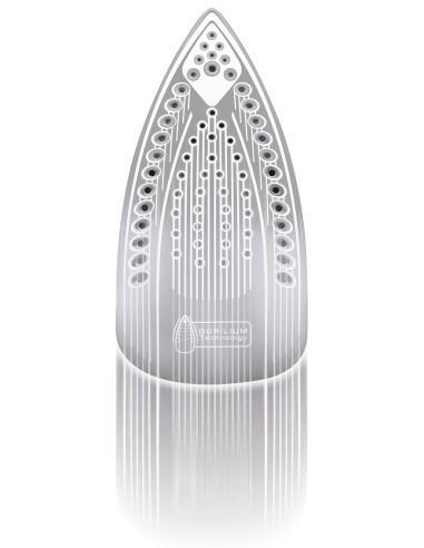 Tefal EasyGliss FV3920 ferro da stiro Ferro da stiro a secco e a vapore Durilium 2300 W Blu, Bianco