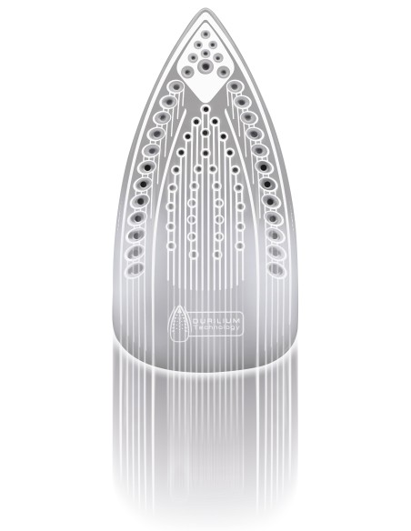 Tefal EasyGliss FV3920 ferro da stiro Ferro da stiro a secco e a vapore Durilium 2300 W Blu, Bianco