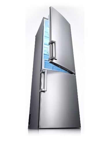 LG GBB530NSCQE frigorifero con congelatore Libera installazione 345 L Platino