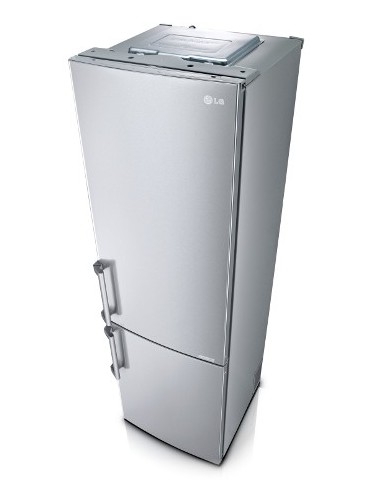 LG GBB530NSCQE frigorifero con congelatore Libera installazione 345 L Platino