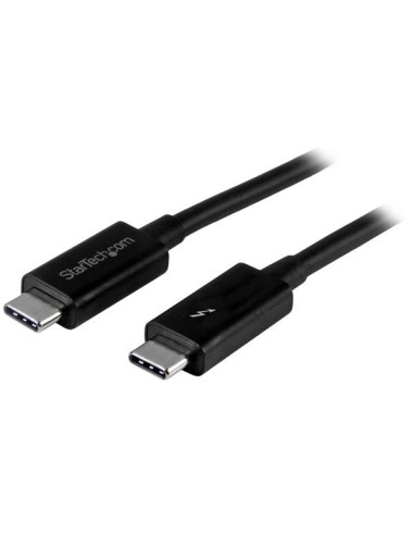 StarTech.com Cavo Thunderbolt 3 USB-C (20Gbps) da 1 m - Compatibile con Thunderbolt, USB e DisplayPort - M M