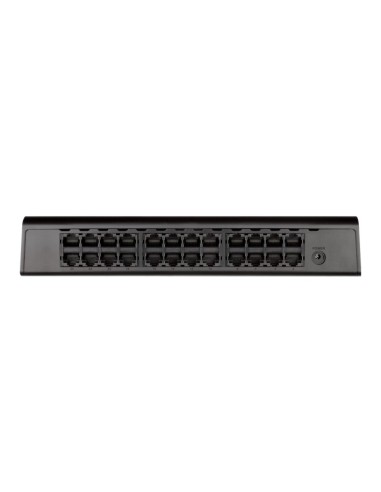 D-Link GO-SW-24G switch di rete Non gestito Gigabit Ethernet (10 100 1000) Nero