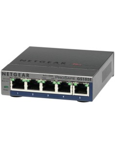 Netgear GS105E-200PES switch di rete Gestito L2 L3 Gigabit Ethernet (10 100 1000) Grigio 2