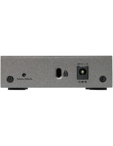 Netgear GS105E-200PES switch di rete Gestito L2 L3 Gigabit Ethernet (10 100 1000) Grigio