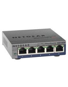 Netgear GS105PE Non gestito L2 Gigabit Ethernet (10 100 1000) Supporto Power over Ethernet (PoE) Grigio