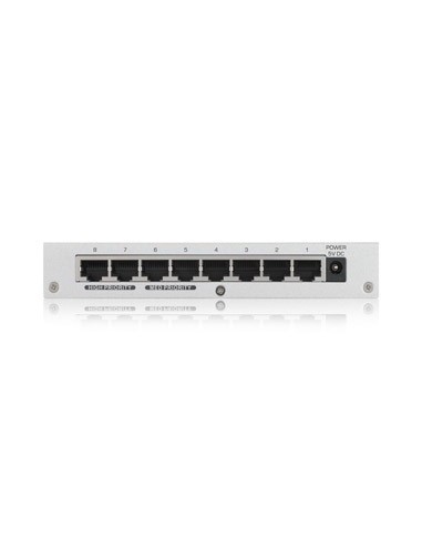 Zyxel GS-108B V3 Non gestito L2+ Gigabit Ethernet (10 100 1000) Argento