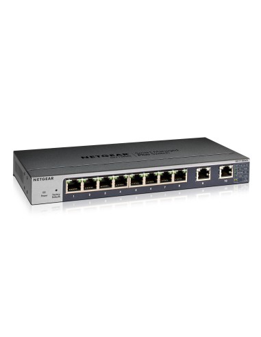 Netgear GS110EMX Gestito L2 10G Ethernet (100 1000 10000) Nero