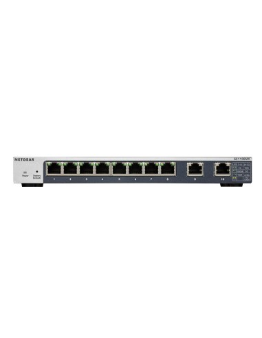 Netgear GS110EMX Gestito L2 10G Ethernet (100 1000 10000) Nero