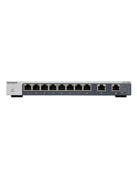 Netgear GS110MX Non gestito 10G Ethernet (100 1000 10000) Nero