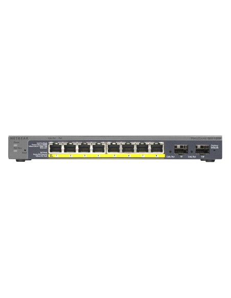 NETGEAR GS110TP Gestito Gigabit Ethernet (10 100 1000) Supporto Power over Ethernet (PoE) Nero