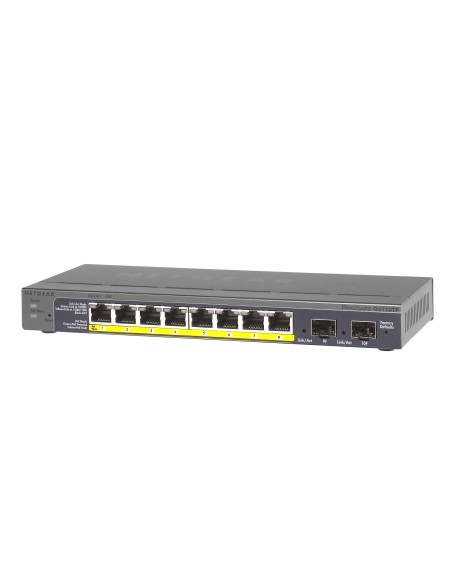 NETGEAR GS110TP Gestito Gigabit Ethernet (10 100 1000) Supporto Power over Ethernet (PoE) Nero