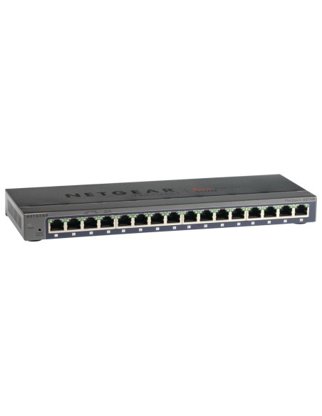 NETGEAR GS116E Gestito L2 Gigabit Ethernet (10 100 1000) Nero