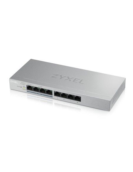 Zyxel GS1200-8HP-EU switch di rete Gestito L2 Gigabit Ethernet (10 100 1000) Supporto Power over Ethernet (PoE) Grigio
