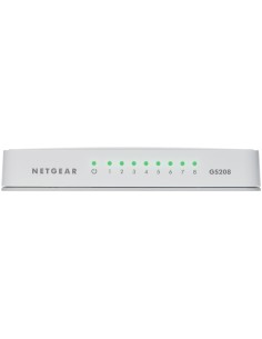 NETGEAR GS208 Non gestito Gigabit Ethernet (10 100 1000) Bianco 2