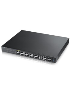 Zyxel GS2210-24LP Gestito L2 Gigabit Ethernet (10 100 1000) Supporto Power over Ethernet (PoE) 1U Nero