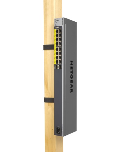 Netgear GS418TPP Gestito L2 L3 L4 Gigabit Ethernet (10 100 1000) Supporto Power over Ethernet (PoE) Nero