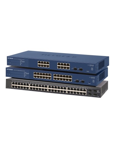 Netgear GS716T Gestito Gigabit Ethernet (10 100 1000) Nero