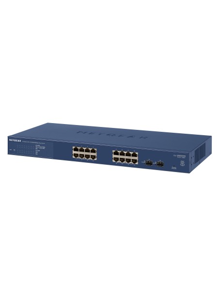 Netgear GS716T Gestito Gigabit Ethernet (10 100 1000) Nero
