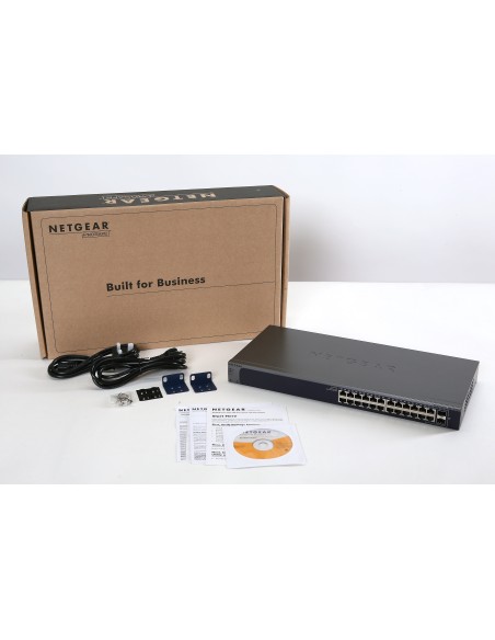 Netgear ProSAFE GS724Tv4 Gestito L3 Gigabit Ethernet (10 100 1000) Blu
