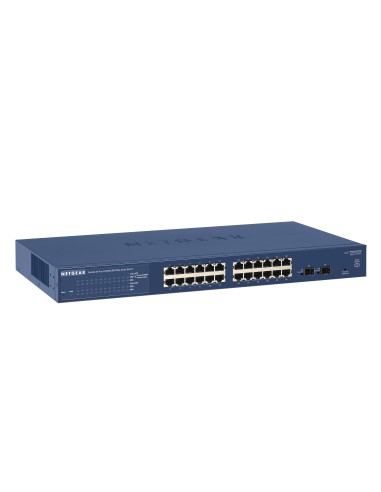 Netgear ProSAFE GS724Tv4 Gestito L3 Gigabit Ethernet (10 100 1000) Blu