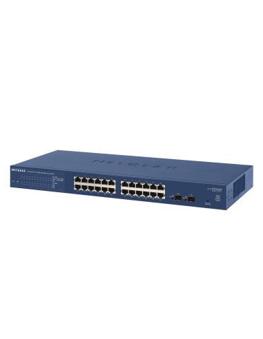 Netgear ProSAFE GS724Tv4 Gestito L3 Gigabit Ethernet (10 100 1000) Blu