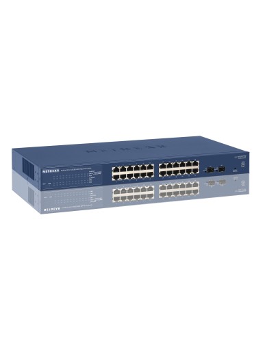 Netgear ProSAFE GS724Tv4 Gestito L3 Gigabit Ethernet (10 100 1000) Blu