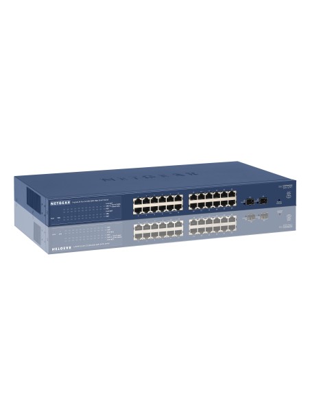 Netgear ProSAFE GS724Tv4 Gestito L3 Gigabit Ethernet (10 100 1000) Blu