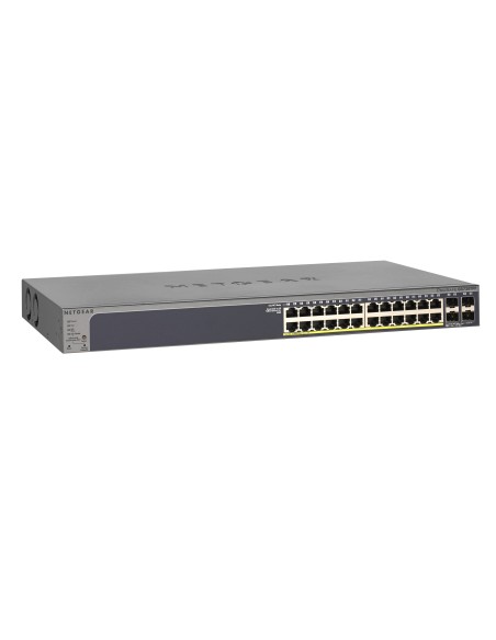 Netgear GS728TPP Gestito L3 Gigabit Ethernet (10 100 1000) Supporto Power over Ethernet (PoE) Grigio
