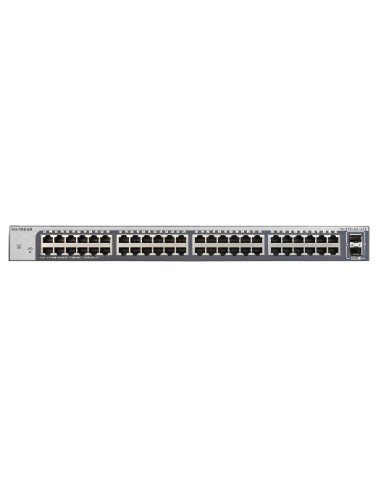 Netgear GS750E Gestito L2 Gigabit Ethernet (10 100 1000) 1U Nero