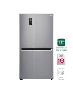 LG GSB760PZXZ Side by side Acciaio inossidabile 626 L