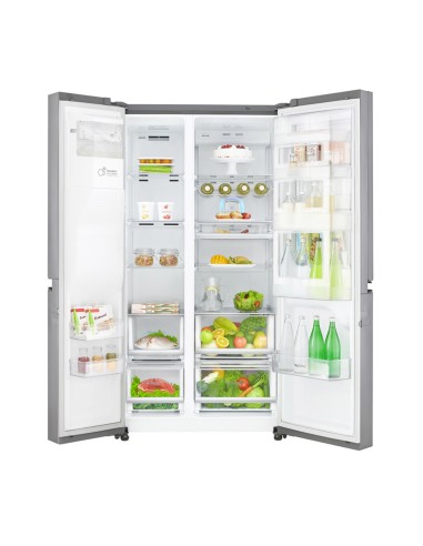 LG GSJ960PZBZ Side by side Libera installazione Acciaio inossidabile 601 L