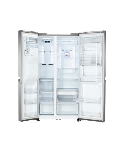 LG GSJ976NSBZ frigorifero side-by-side Libera installazione 596 L Grafite, Acciaio inossidabile