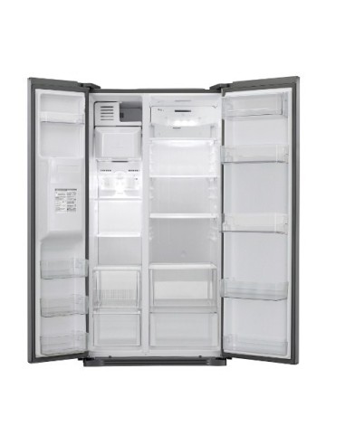 LG GSL325PZCV frigorifero side-by-side Libera installazione 498 L Grigio, Acciaio inossidabile