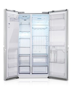 LG GSL545NSYZ frigorifero side-by-side Libera installazione 540 L Grigio, Acciaio inossidabile 2