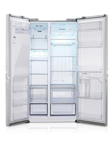 LG GSL545NSYZ frigorifero side-by-side Libera installazione 540 L Grigio, Acciaio inossidabile
