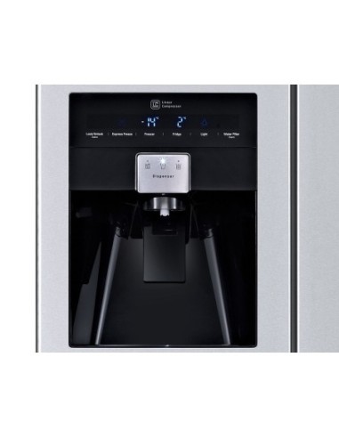 LG GSL545PZQZ frigorifero side-by-side Libera installazione 540 L Acciaio inossidabile