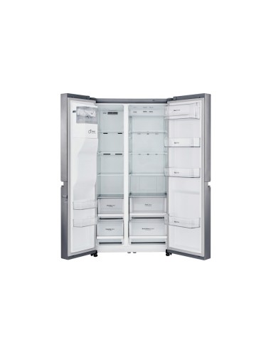 LG GSL760PZXV frigorifero side-by-side Libera installazione 601 L F Acciaio inossidabile