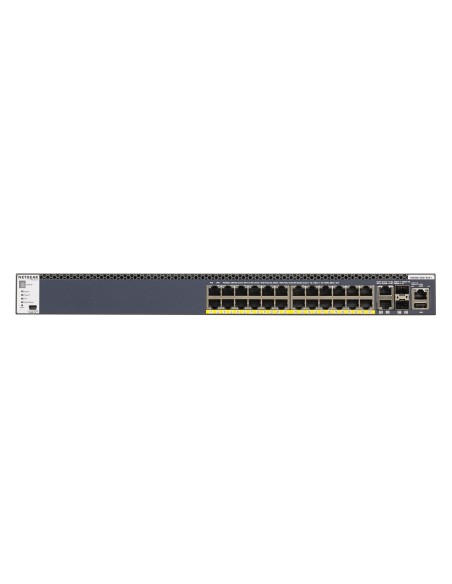Netgear M4300-28G-PoE+ Gestito L3 Gigabit Ethernet (10 100 1000) Supporto Power over Ethernet (PoE) 1U Nero