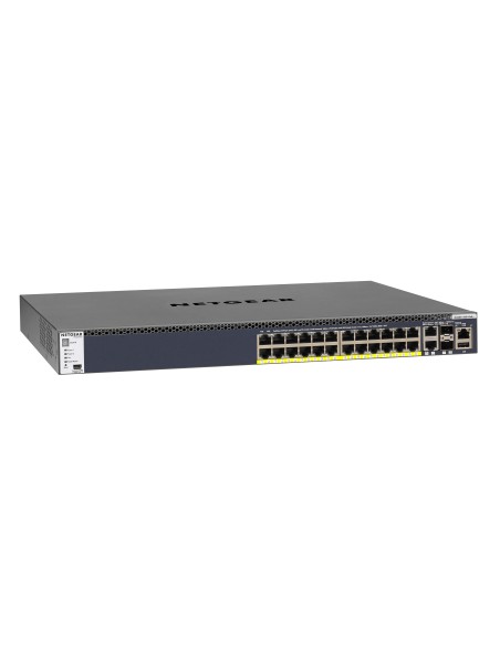 Netgear M4300-28G-PoE+ Gestito L3 Gigabit Ethernet (10 100 1000) Supporto Power over Ethernet (PoE) 1U Nero