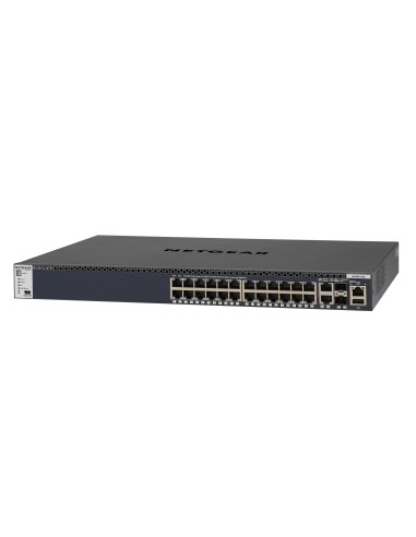 Netgear M4300-28G Gestito L3 Gigabit Ethernet (10 100 1000) 1U Nero