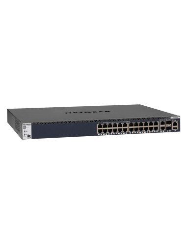 Netgear M4300-28G Gestito L3 Gigabit Ethernet (10 100 1000) 1U Nero