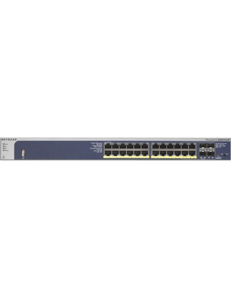 Netgear ProSafe GSM7224P Gestito L2+ Supporto Power over Ethernet (PoE) Grigio